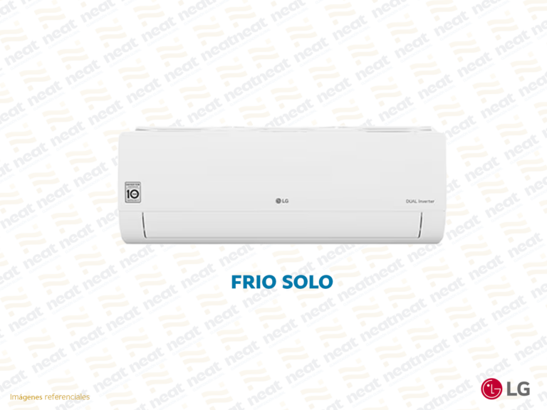 AIRE ACONDICIONADO SPLIT PARED DUALCOOL INVERTER FRIO SOLO LG 24 000 BTU/HR