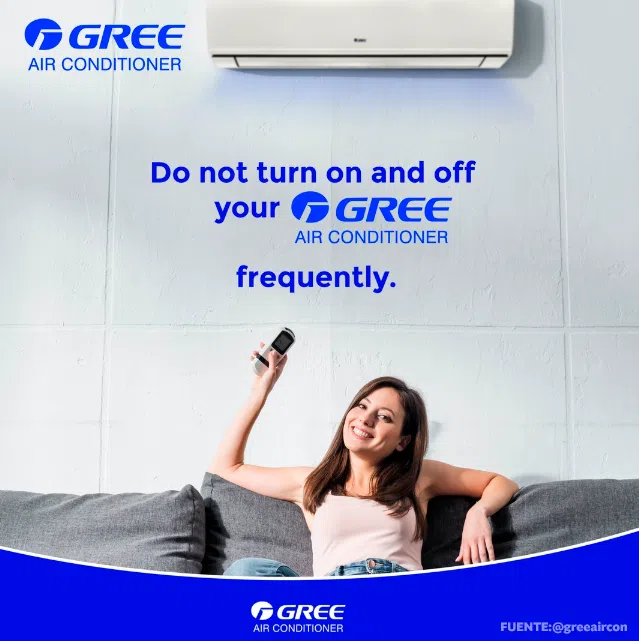 Aire Acondicionado Split Pared Frio Solo ON OFF GREE 24 000 BTU/HR - Imagen 3