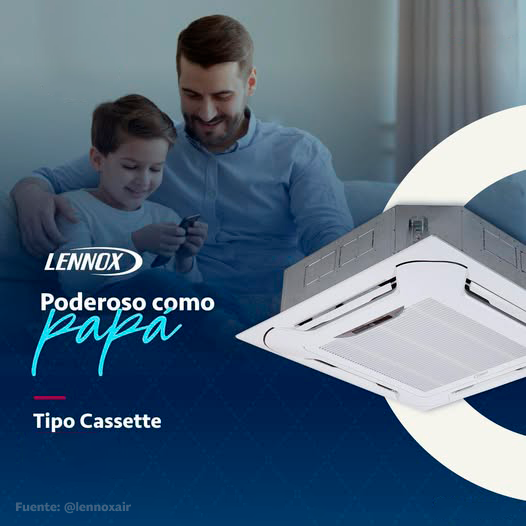 AIRE ACONDICIONADO CASSETTE FRIO SOLO ON OFF LENNOX - Imagen 3