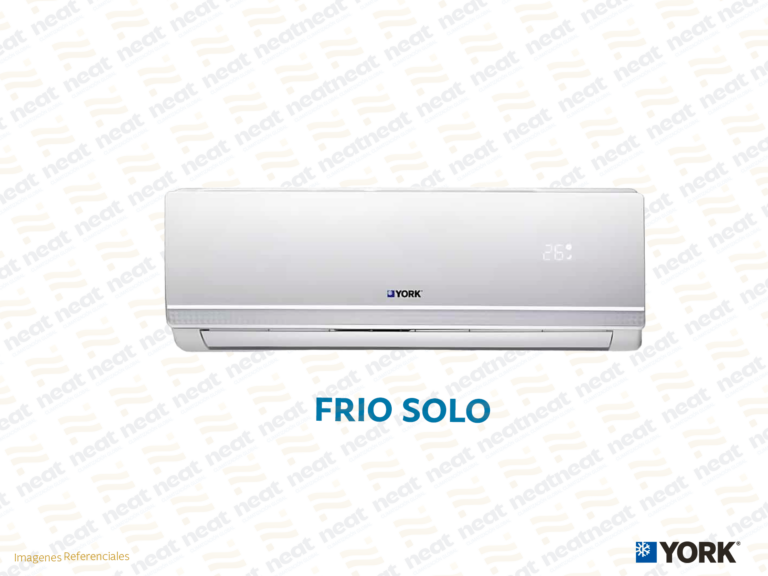Aire Acondicionado Split Pared Frio Solo ON OFF YORK 24 000 BTU/HR